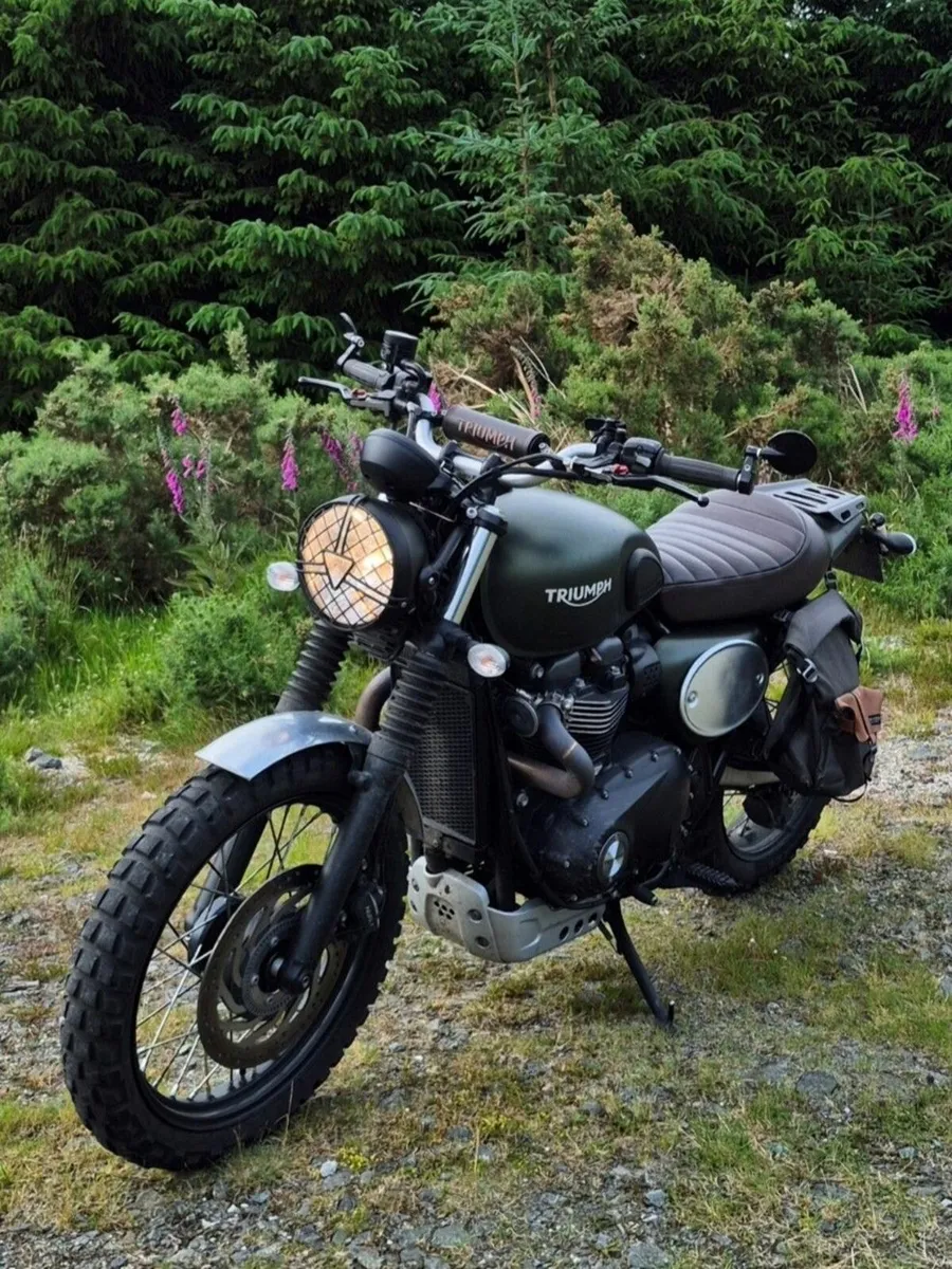 Custom “Great Escape” Triumph Street Scrambler 900 - Image 4