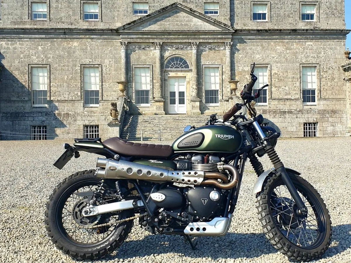 Custom “Great Escape” Triumph Street Scrambler 900 - Image 2