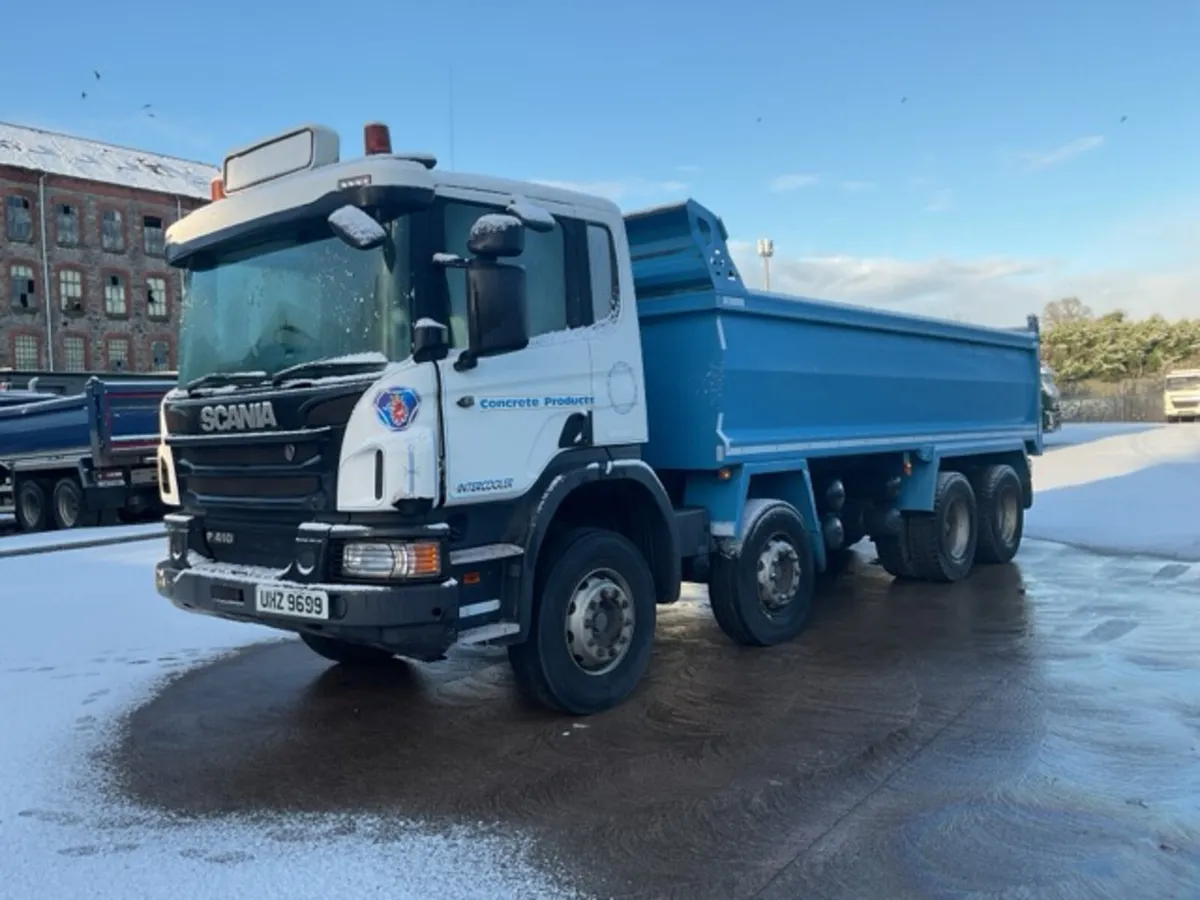 2014 Scania P410 8x4 Steel Tipper - Image 3