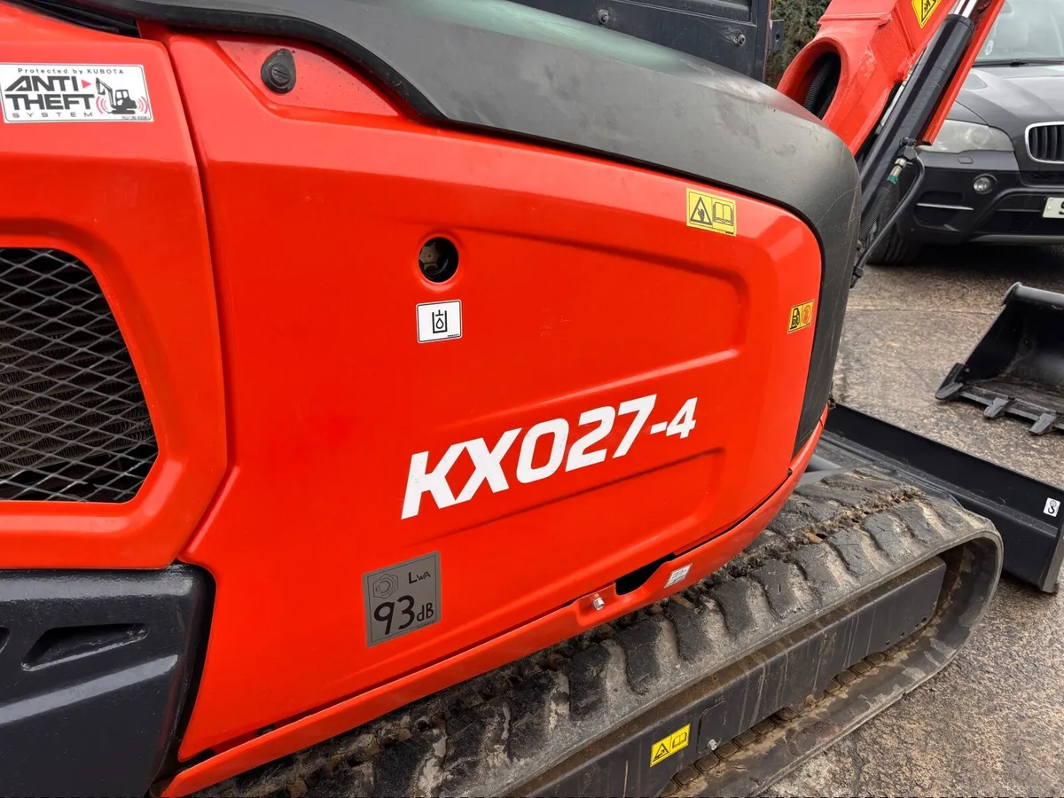 2020 KUBOTA KX 027-4 Low Hours - Image 3