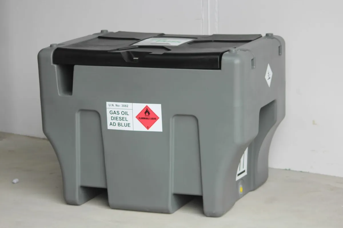 Mobile 400L Diesel  & 50L AdBlue Combi Tank - Image 1