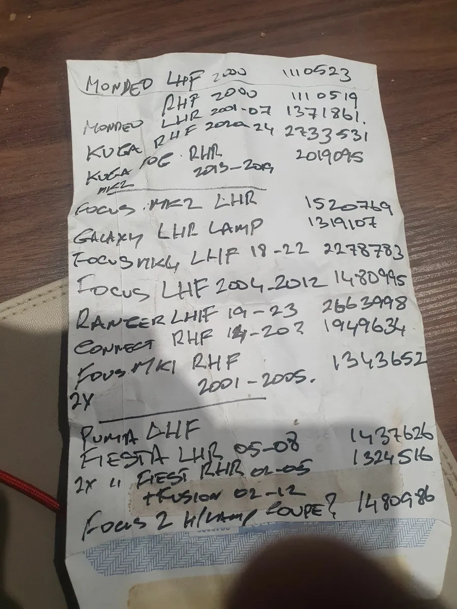 Ford lamps all new - Image 1