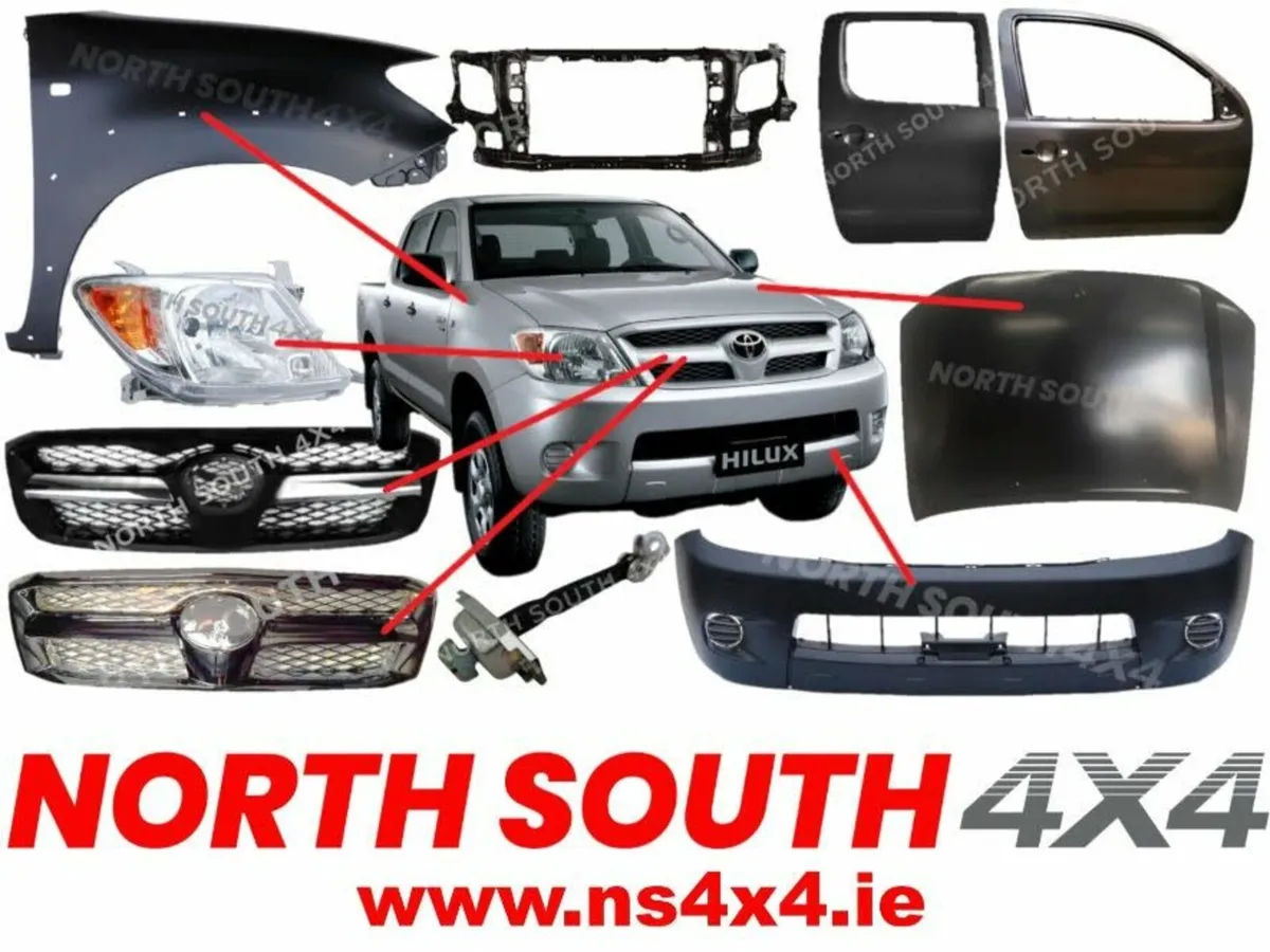 Toyota Hilux Parts 2005 to 2015 - Image 1