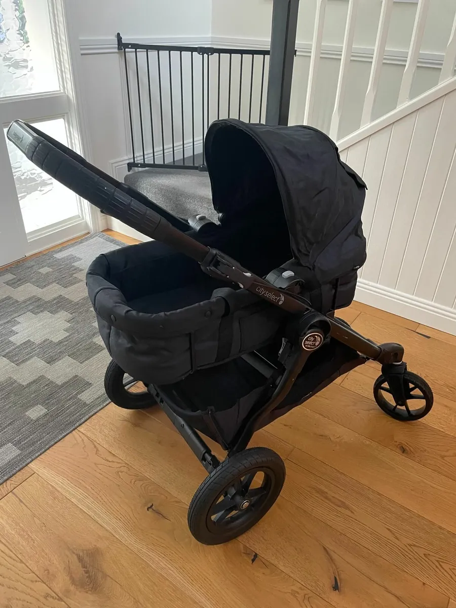 Baby Jogger Citi Select Double Buggy & Extras - Image 3