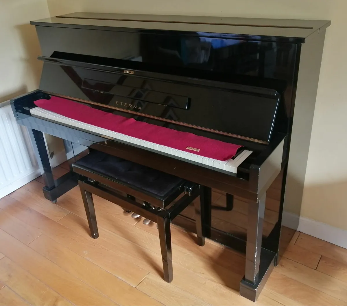 Eterna Upright Piano (Made by Yamaha) – Excellent - Image 1