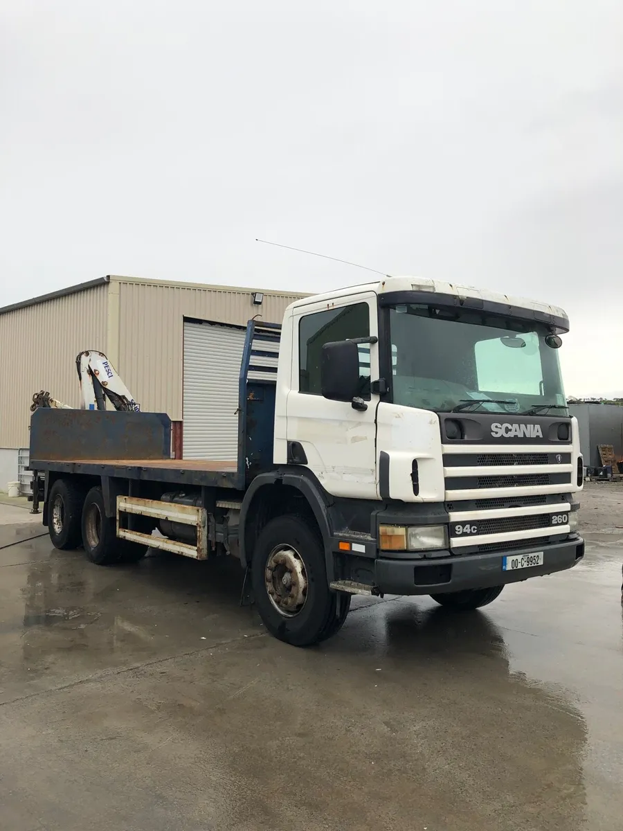 6x4 scania crane truck - Image 1