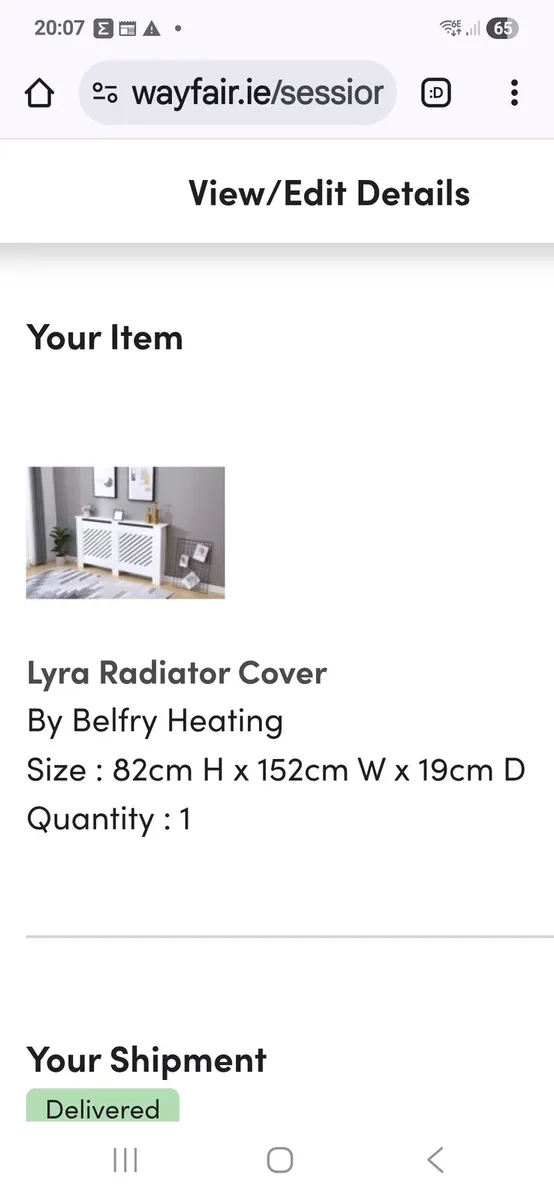 Radiator cover - Image 1