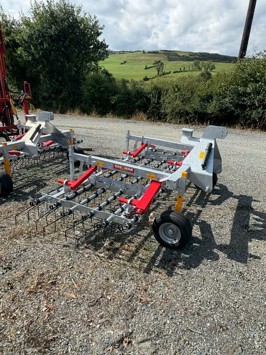 New Rakeman Harrow c/w APV Seeder - Image 1