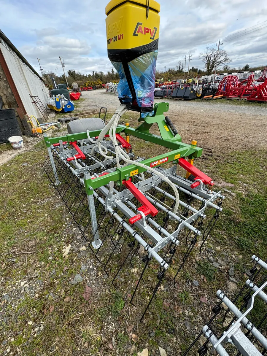 New Rakeman Harrow c/w APV Seeder - Image 4
