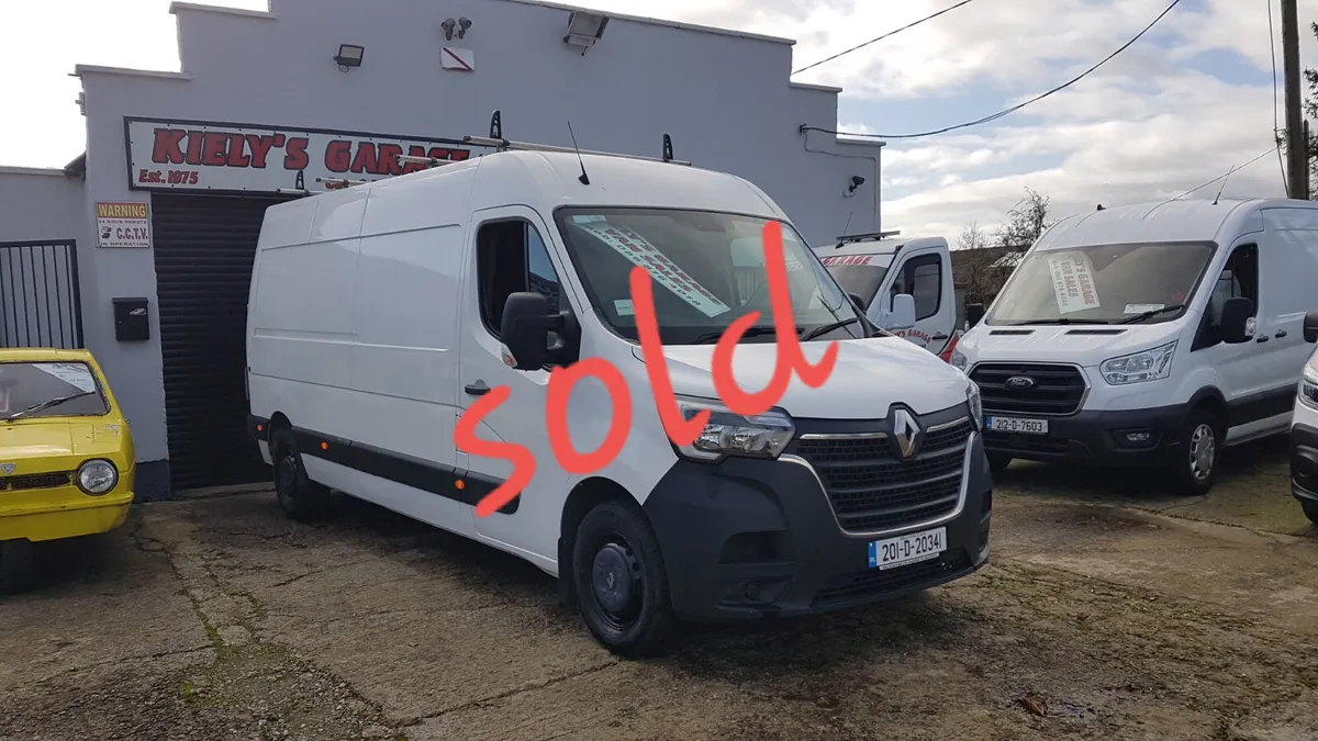 Renault Master 201D LWB 130KM MINT VAT INVOICE - Image 1