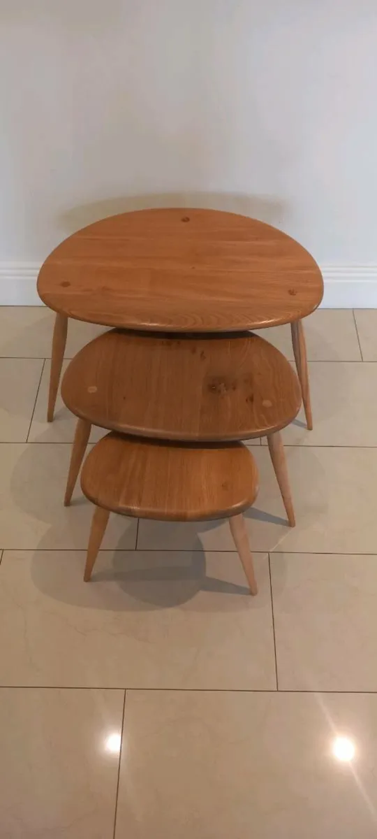 Ercol Pebble Tables - Image 2