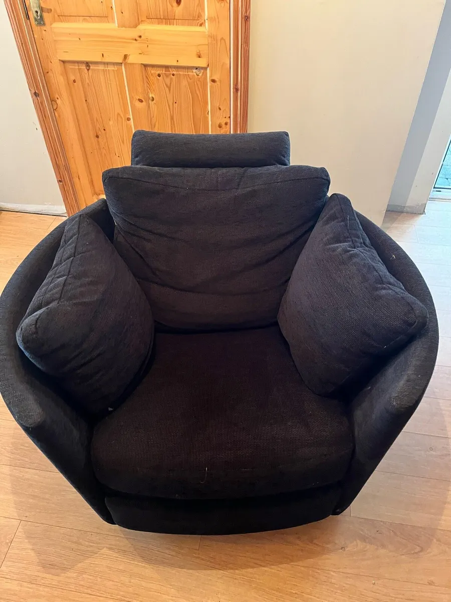 Half Moon Chairs x2 - Image 1