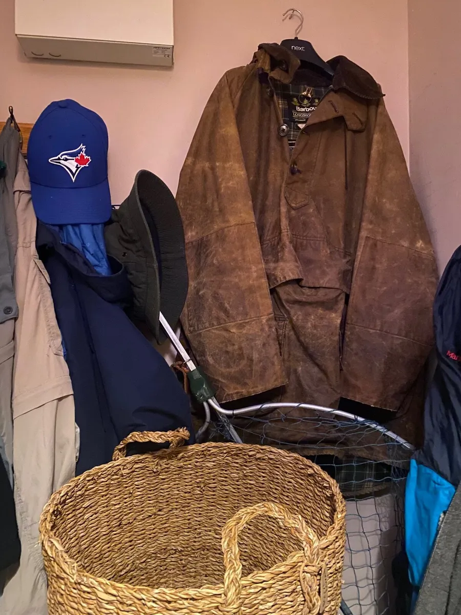 Barbour Longshoreman Waxed Smock Jacket - Image 1