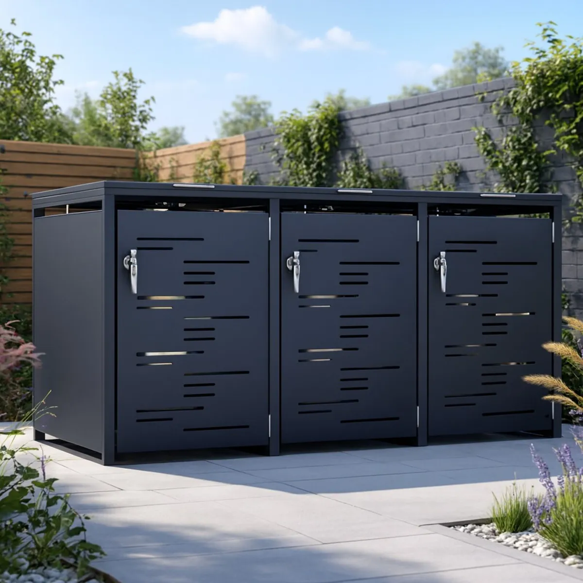 Wheelie bin storage - Image 1