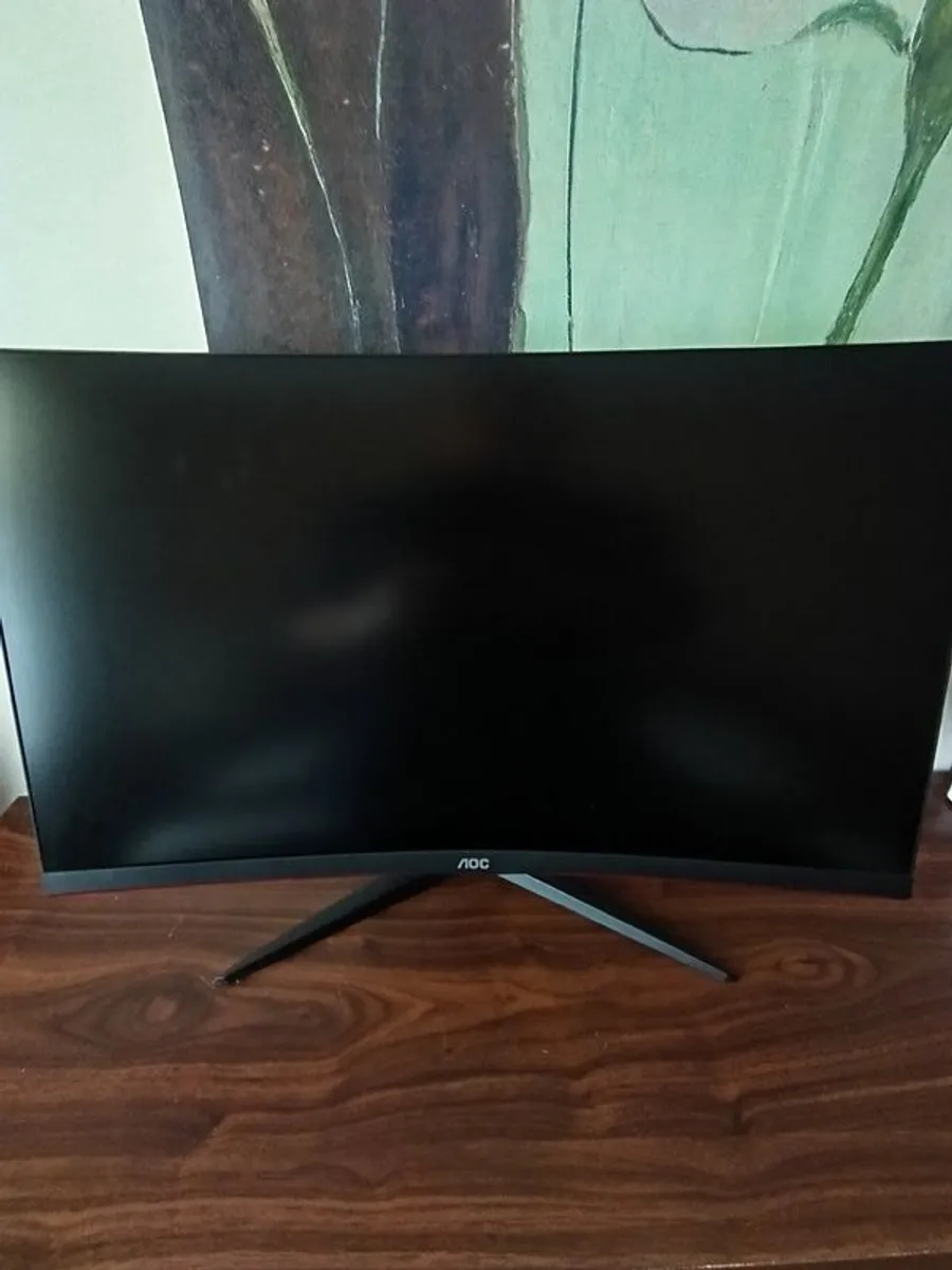 27" AOC Curved monitor - Image 1
