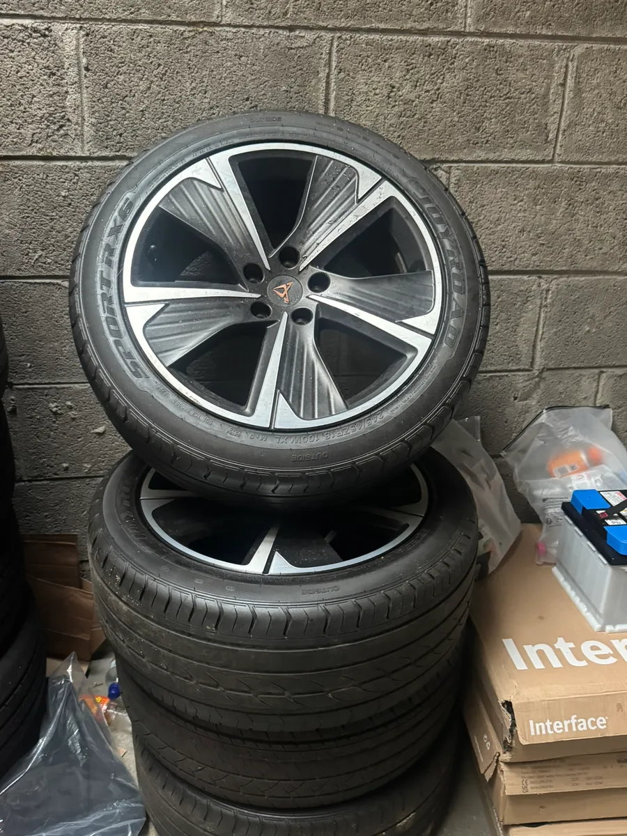 Cupra alloy wheels
