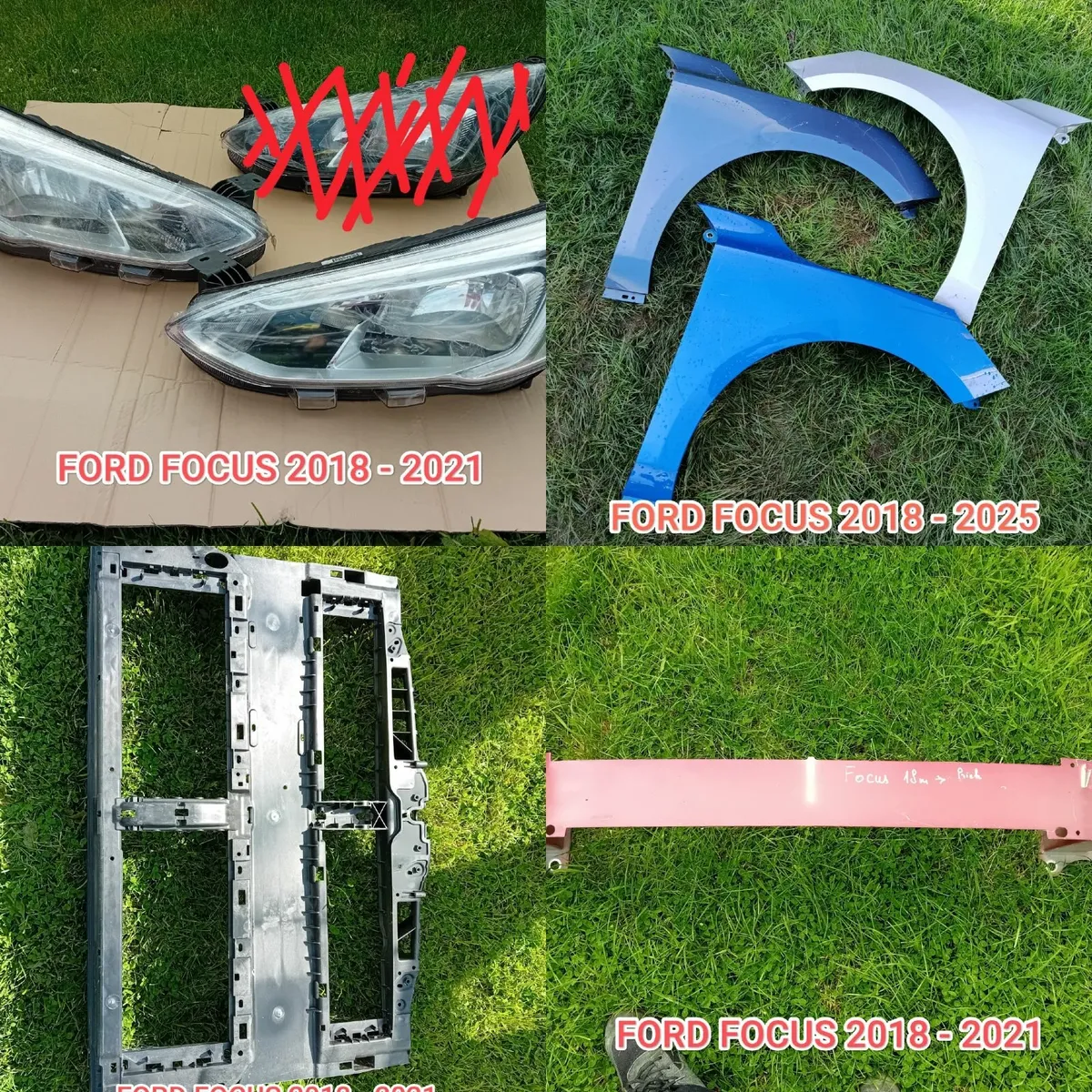 FORD -FOCUS, MONDEO 2015 - 25 FRONT PARTS - Image 3