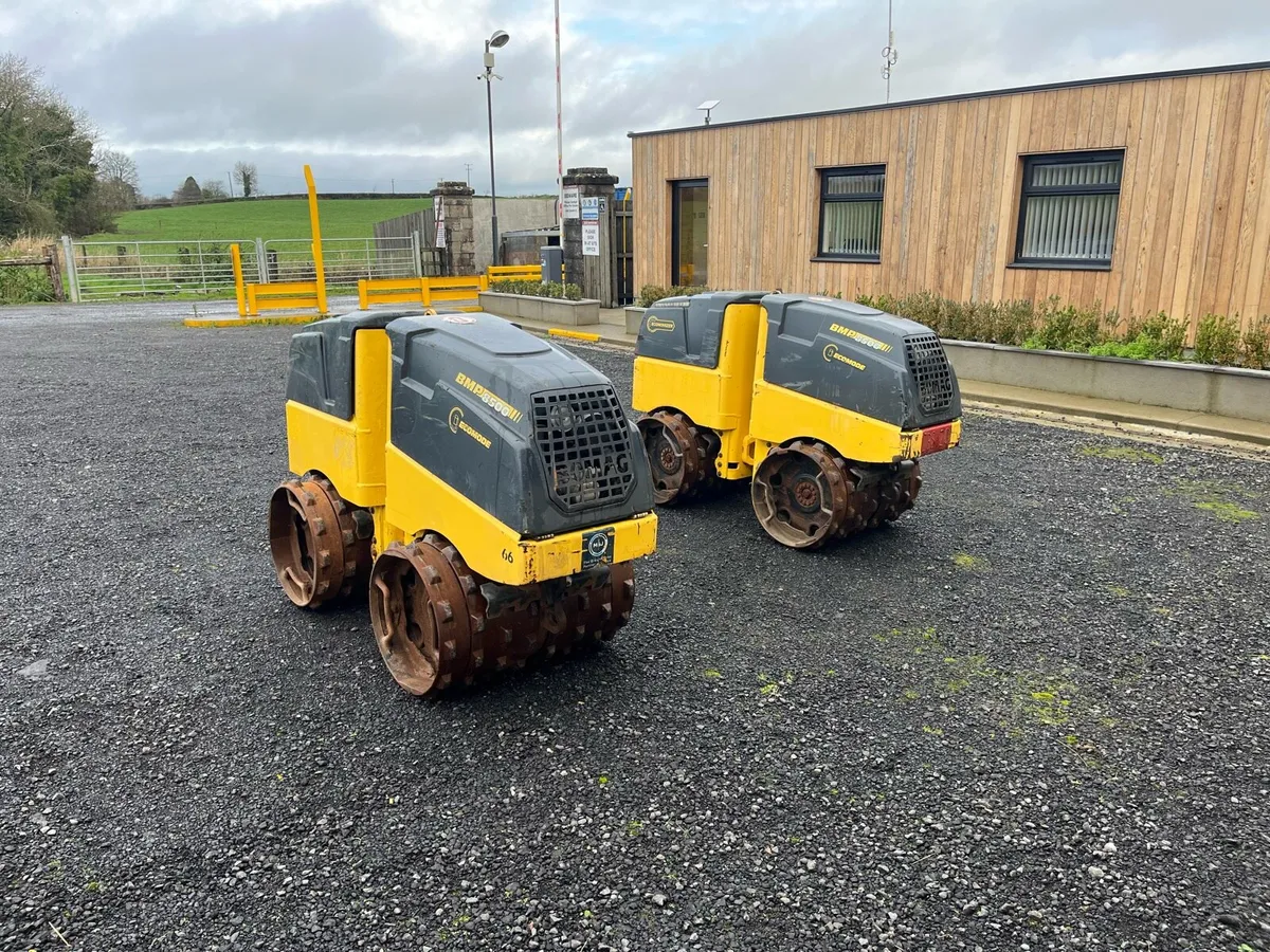 Bomag bmp 8500 trench compactors - Image 3