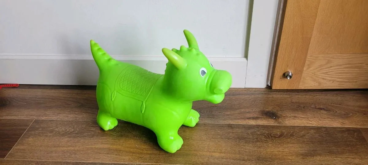 Inflatable Jumping Dragon Ride On - Image 2