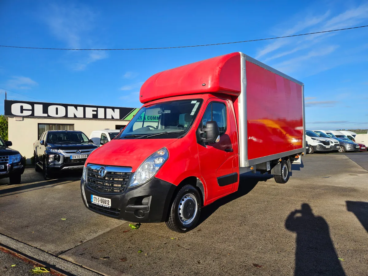 2017 VAUXHALL/OPEL MOVANO  LUTON WITH TAIL - Image 1