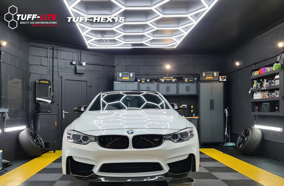 LED HEX LIGHT FOR GARAGE SHOWROOM SALON BARBER GYM - Image 3