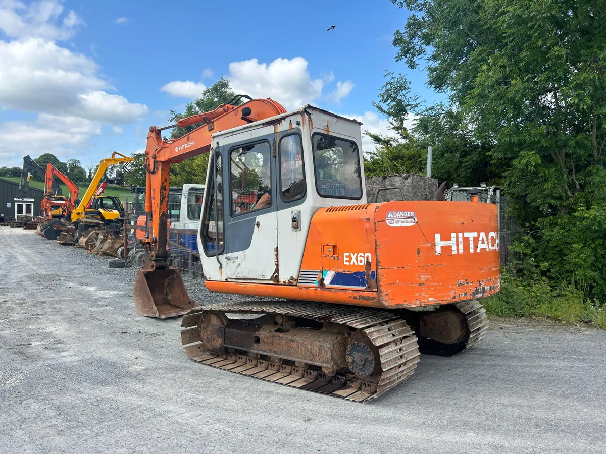 Hitachi EX60-1 Year 1991 - Image 2