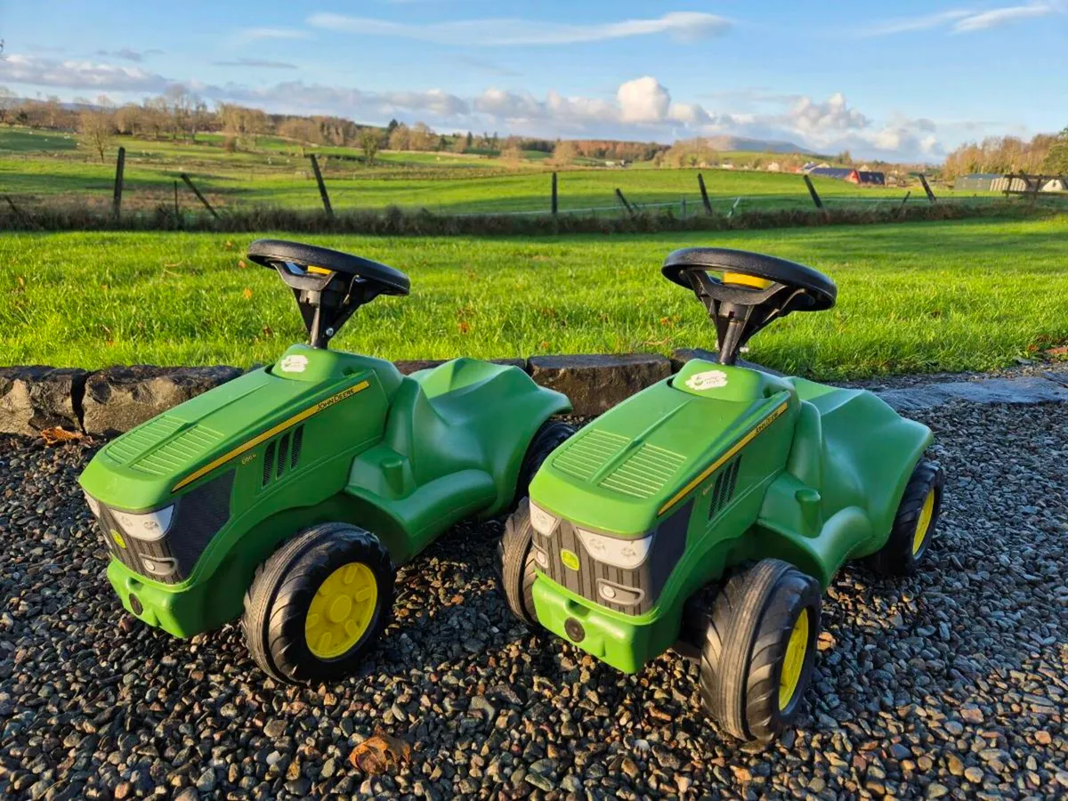 Rolly toys John Deere ride on tractor - Image 1