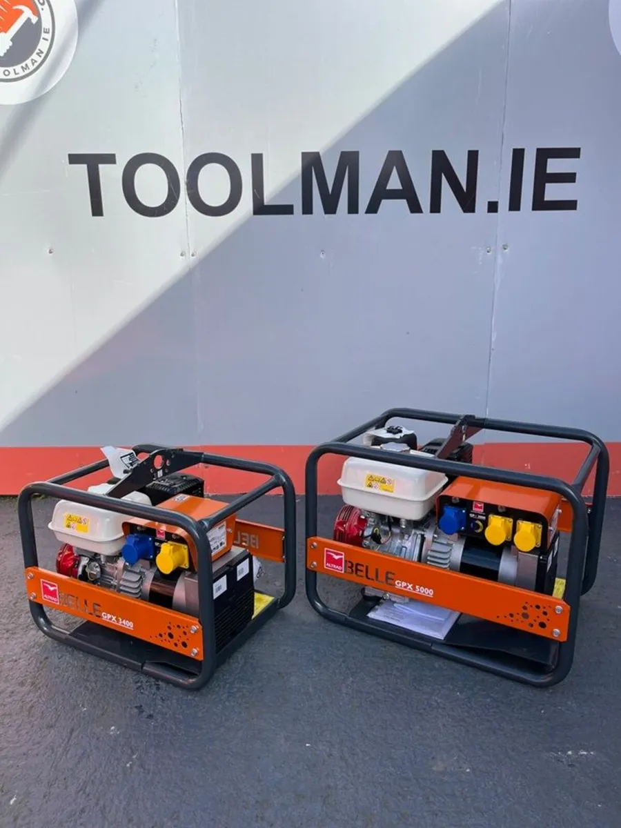 Honda, Yanmar and Loncin Generators at Toolman.ie - Image 1