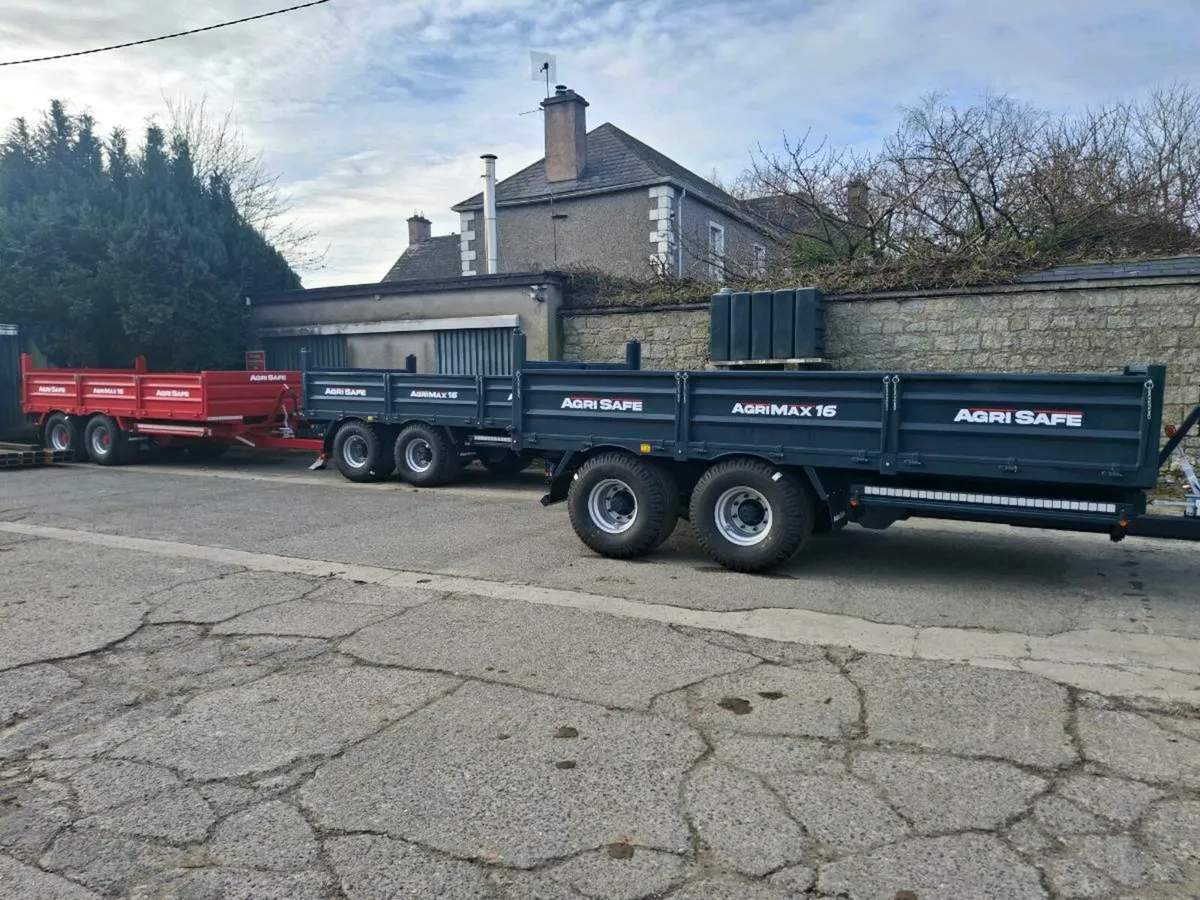 Agrisafe Agrimax 16 Multipurpose 16x8 Trailer NEW - Image 1