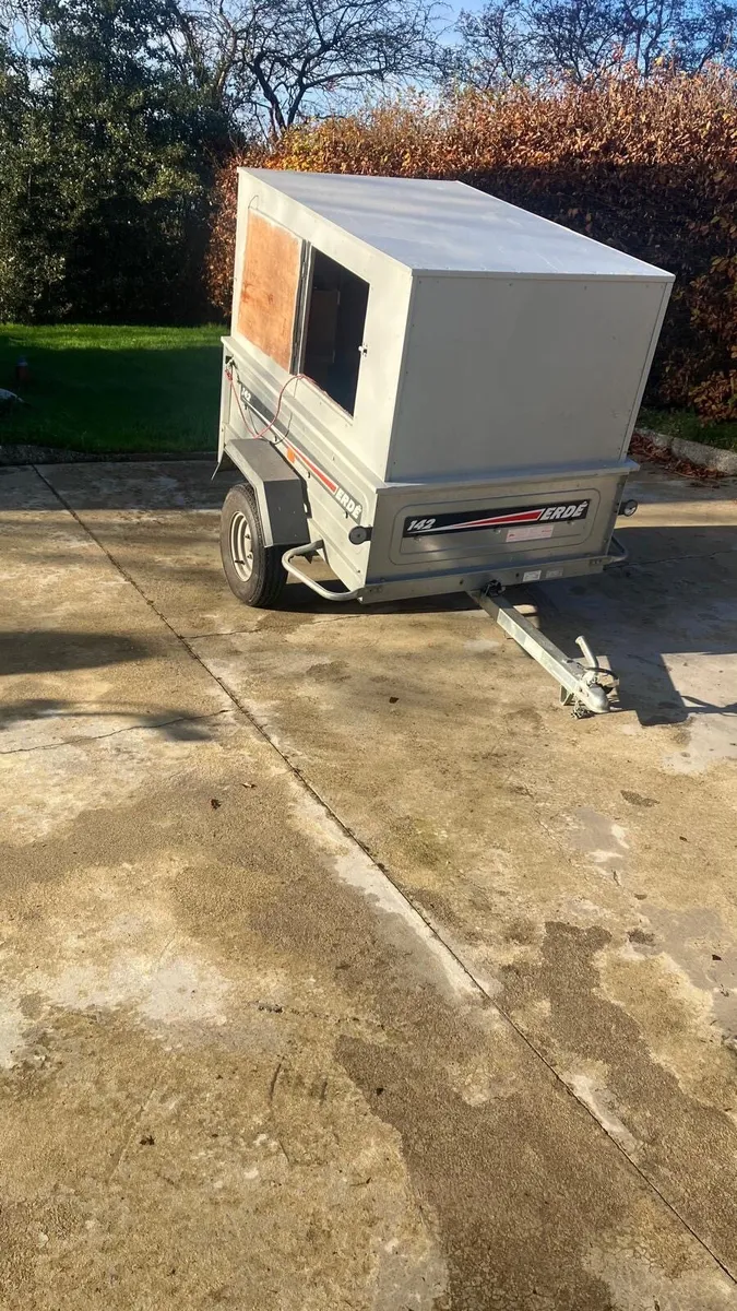 CUSTOM BUILT ERDE 142 TOOLBOX TRAILER - Image 2