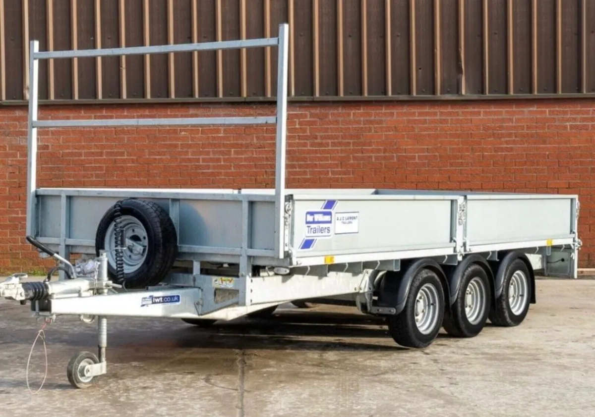 16ft Ifor Williams tri-axle - Image 1