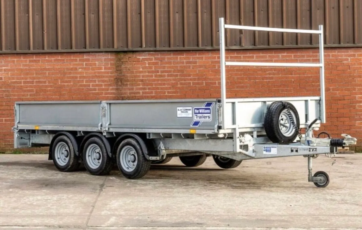 16ft Ifor Williams tri-axle - Image 2