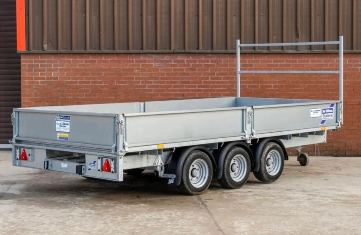 16ft Ifor Williams tri-axle - Image 4