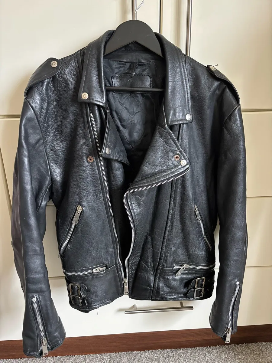 Vintage Biker Jacket - Image 1