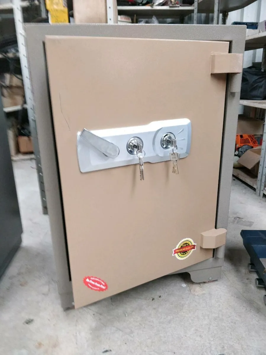 2 Hour FireProof High Security Safe key locking - Image 1
