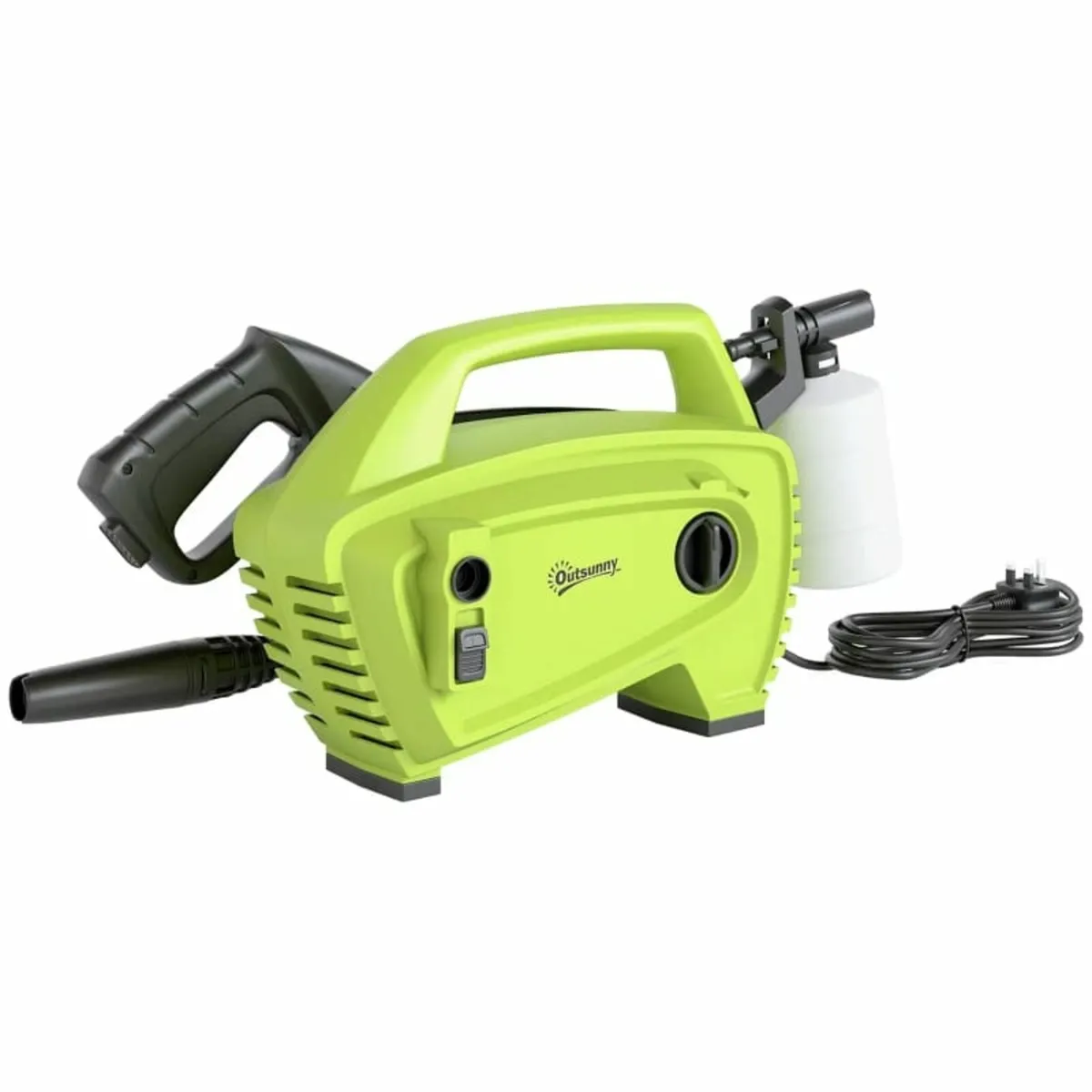 1600W High Pressure Washer, 130 Bar Pressure, 390 - Image 1