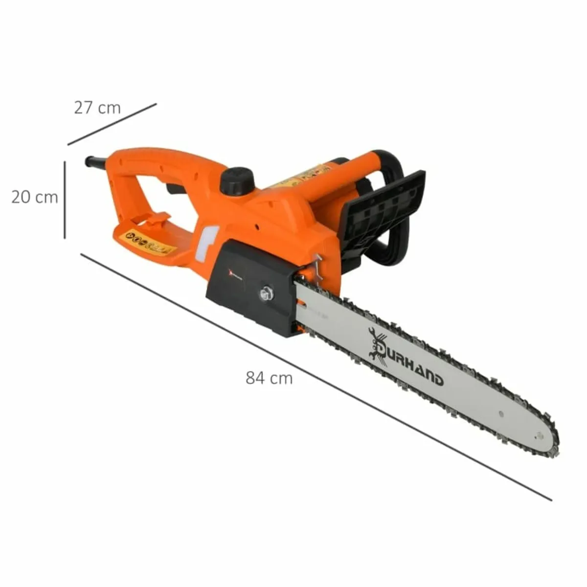 Aluminium Electric Chainsaw with Double Brake Prot - Image 3