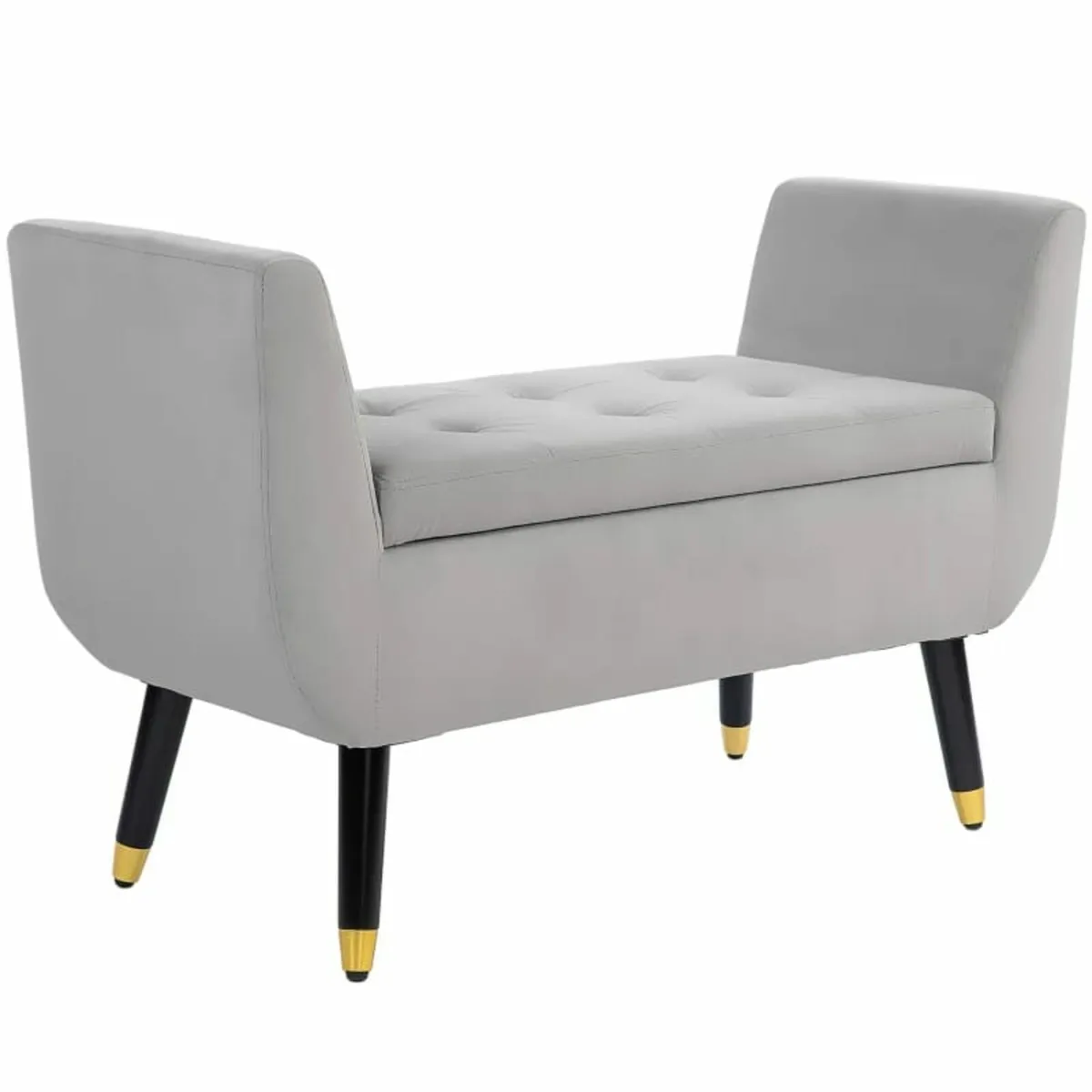 Storage Bench with Armrests and Storage, Trunk Ben - Image 1