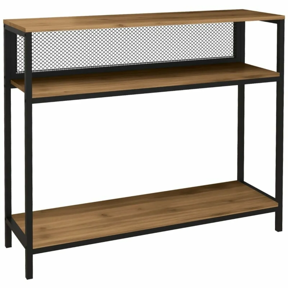 Sideboard Console Table Hall Shelf, Industrial Des - Image 1