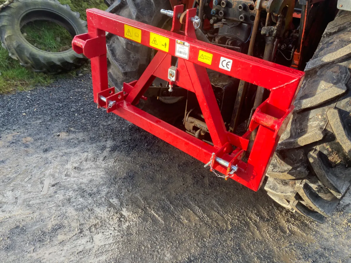 3 Point Linkage Adapter To Euro Brackets - Image 4