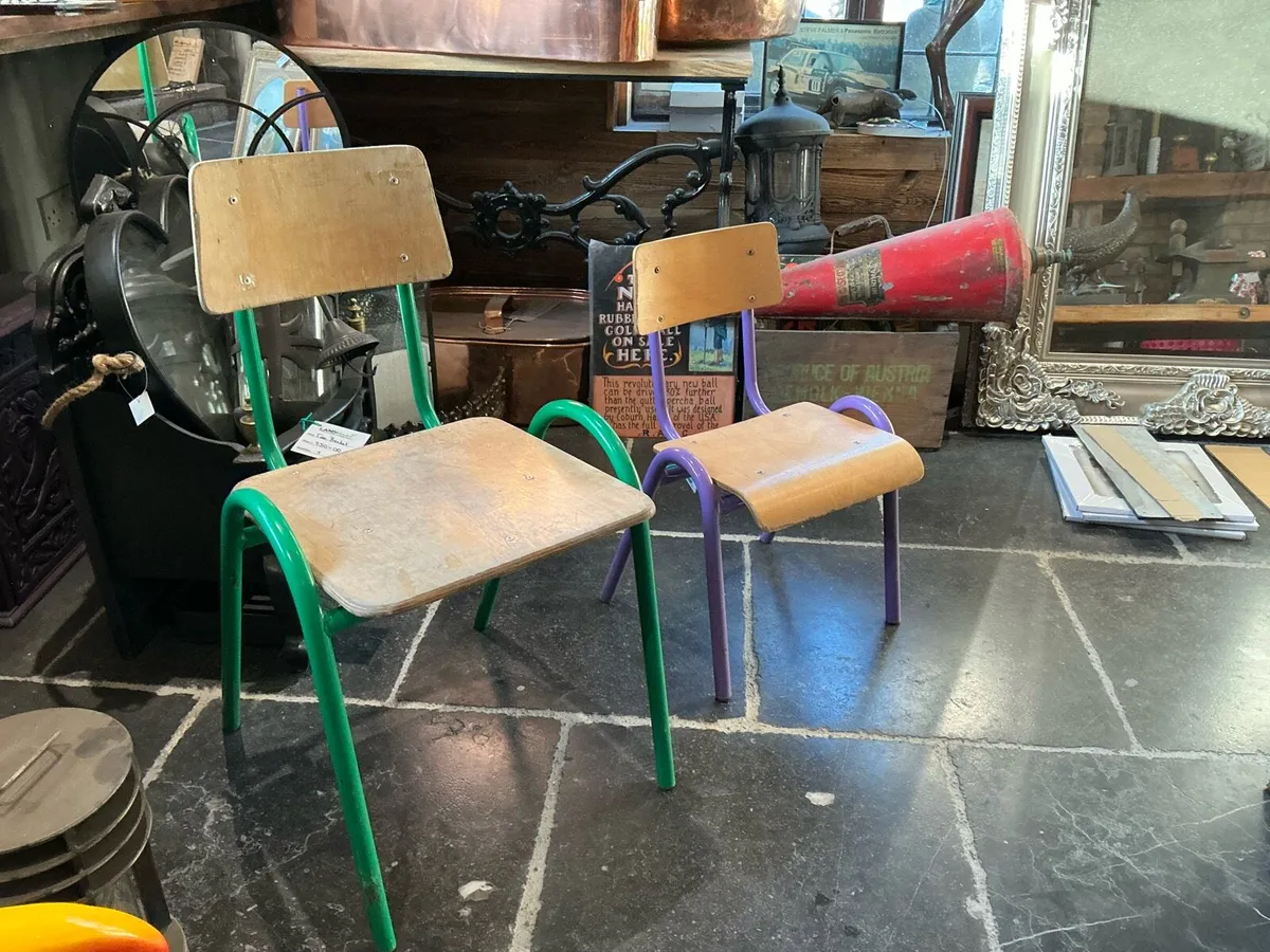 School Chairs & Tables - Image 1