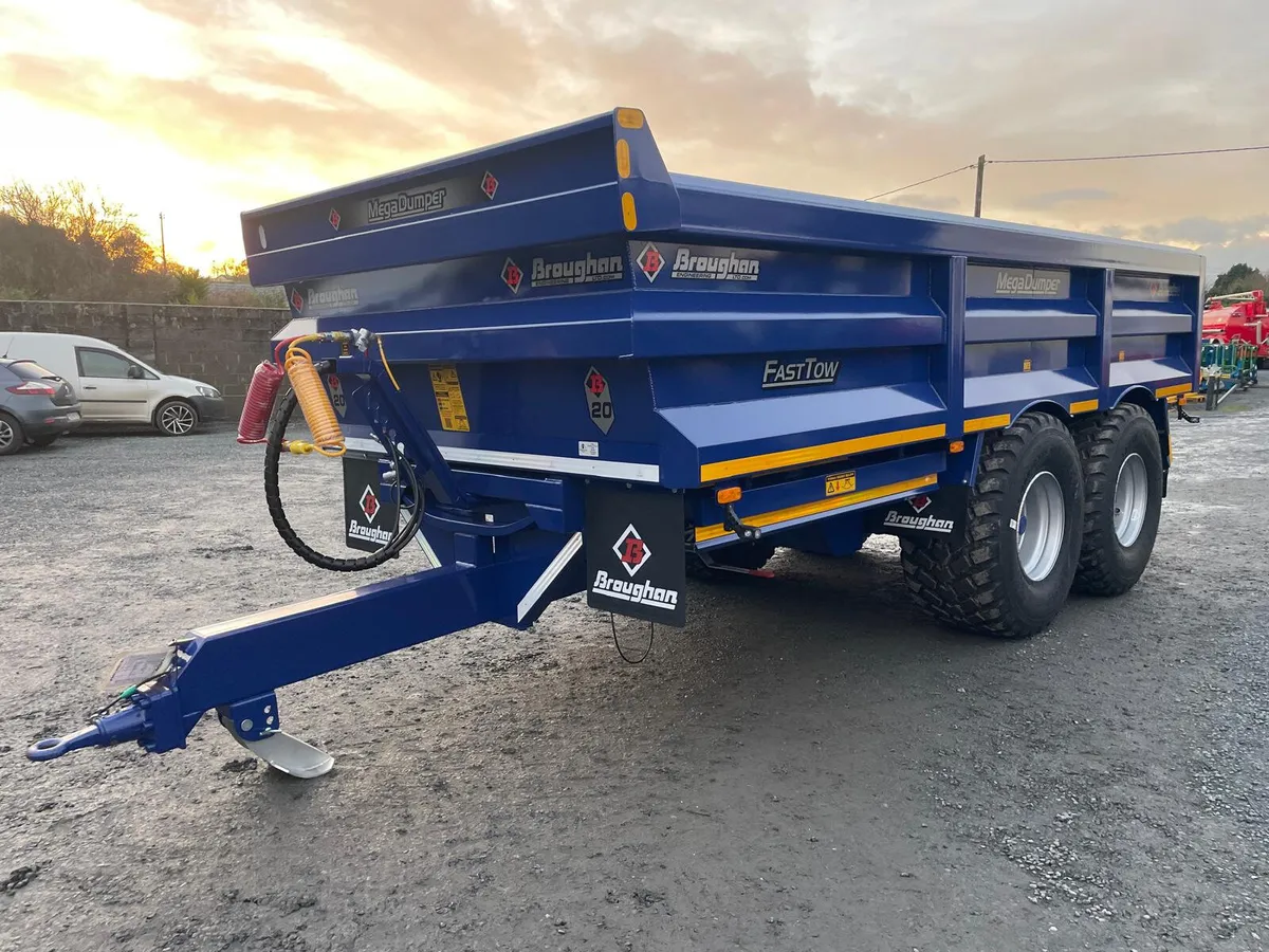 Broughan 20 Ton Dump Trailers - In Stock ! - Image 1