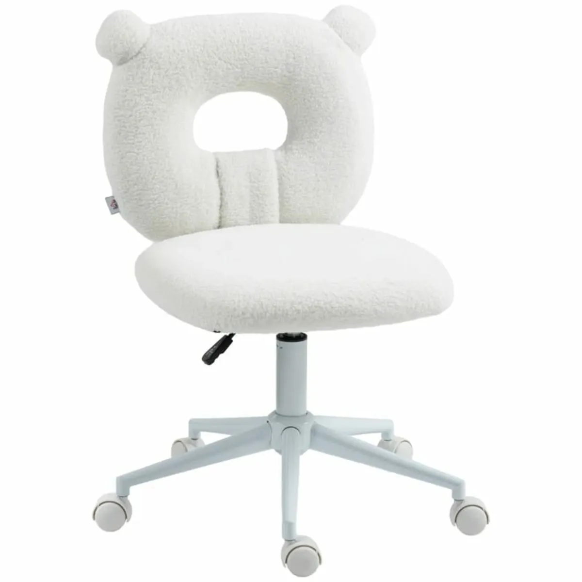 Office chair Desk chair, height-adjustable, teddy - Image 1