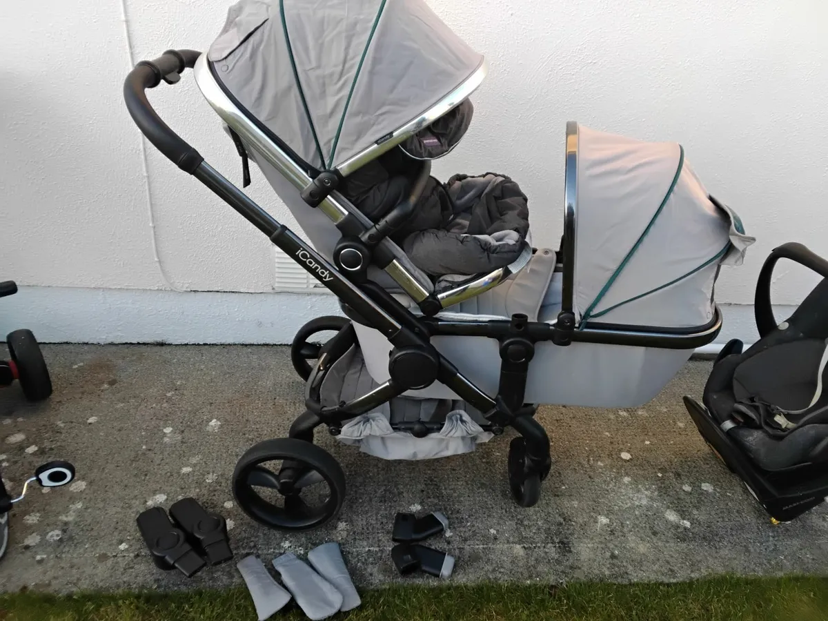 Icandy buggy single double convertible - Image 1