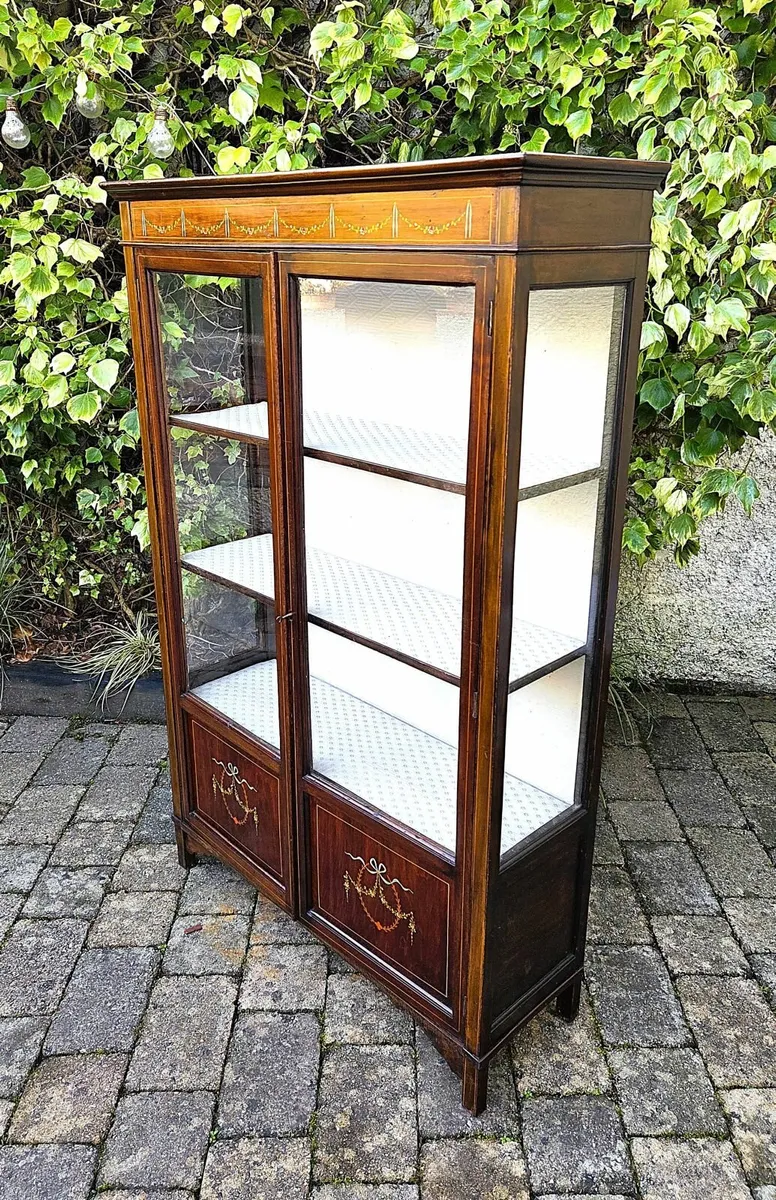 Edwardian Display Cabinet- Circa 1905 - Image 1