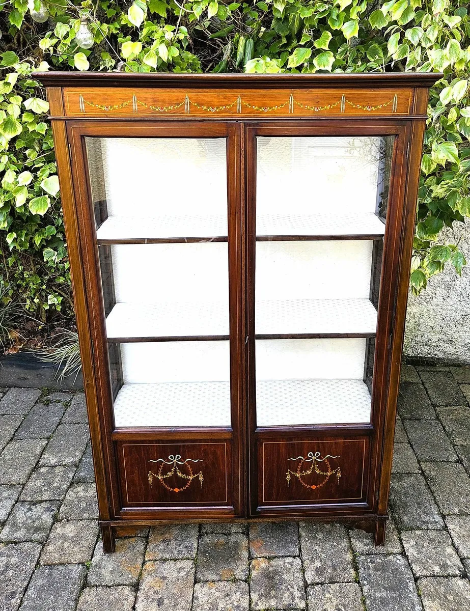Edwardian Display Cabinet- Circa 1905 - Image 2