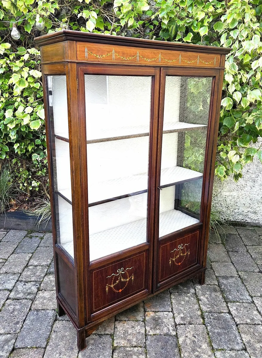 Edwardian Display Cabinet- Circa 1905 - Image 4