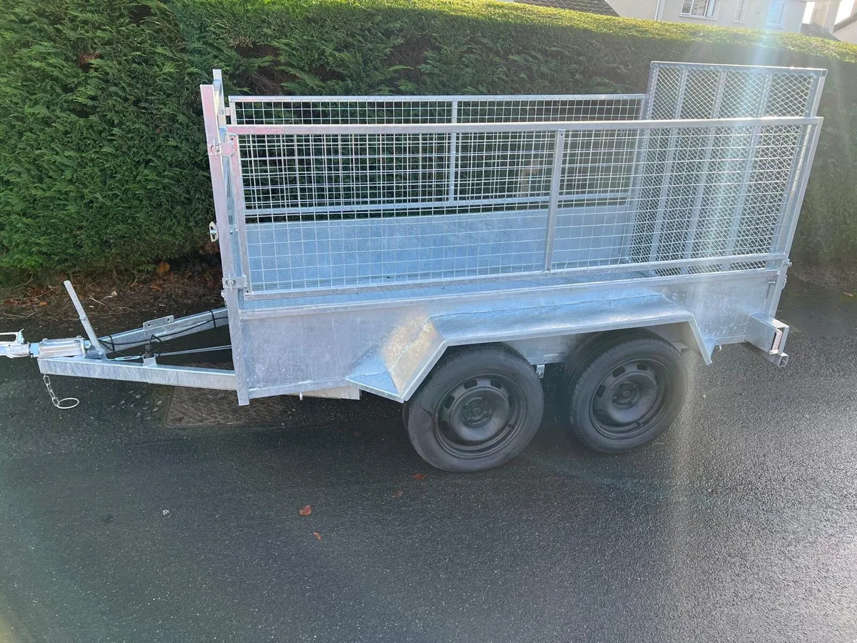 Galvanised 8’x 4’ Trailer - Image 1