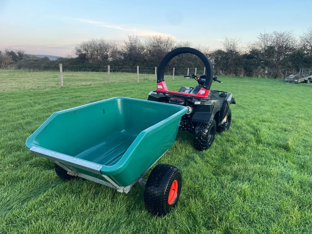 Suzuki King Quad and  Trailor Demo use only - Image 4