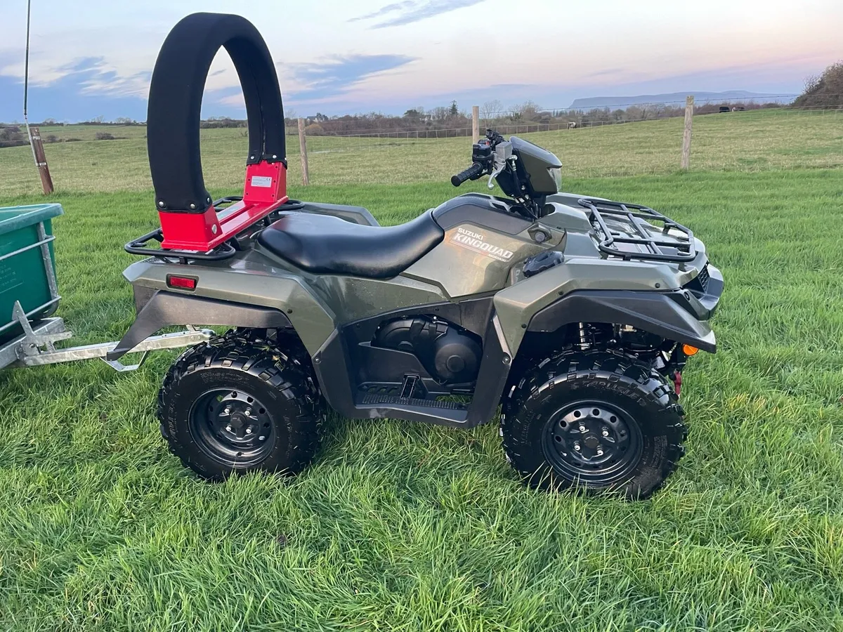 Suzuki King Quad and  Trailor Demo use only - Image 1